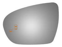 SIDE VIEW MIRROR W BLIND SPOT